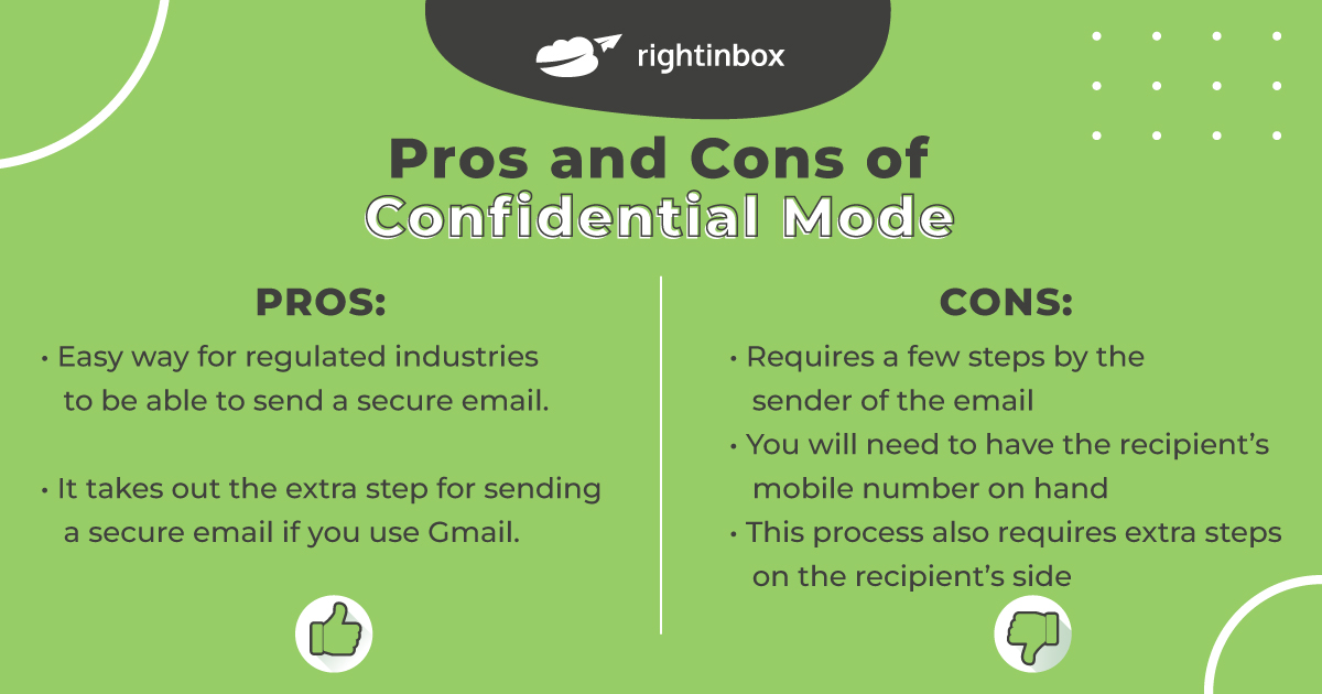 pros and cons of email encryption