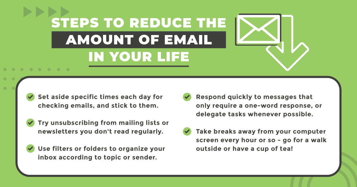 5 steps to reduce email overload