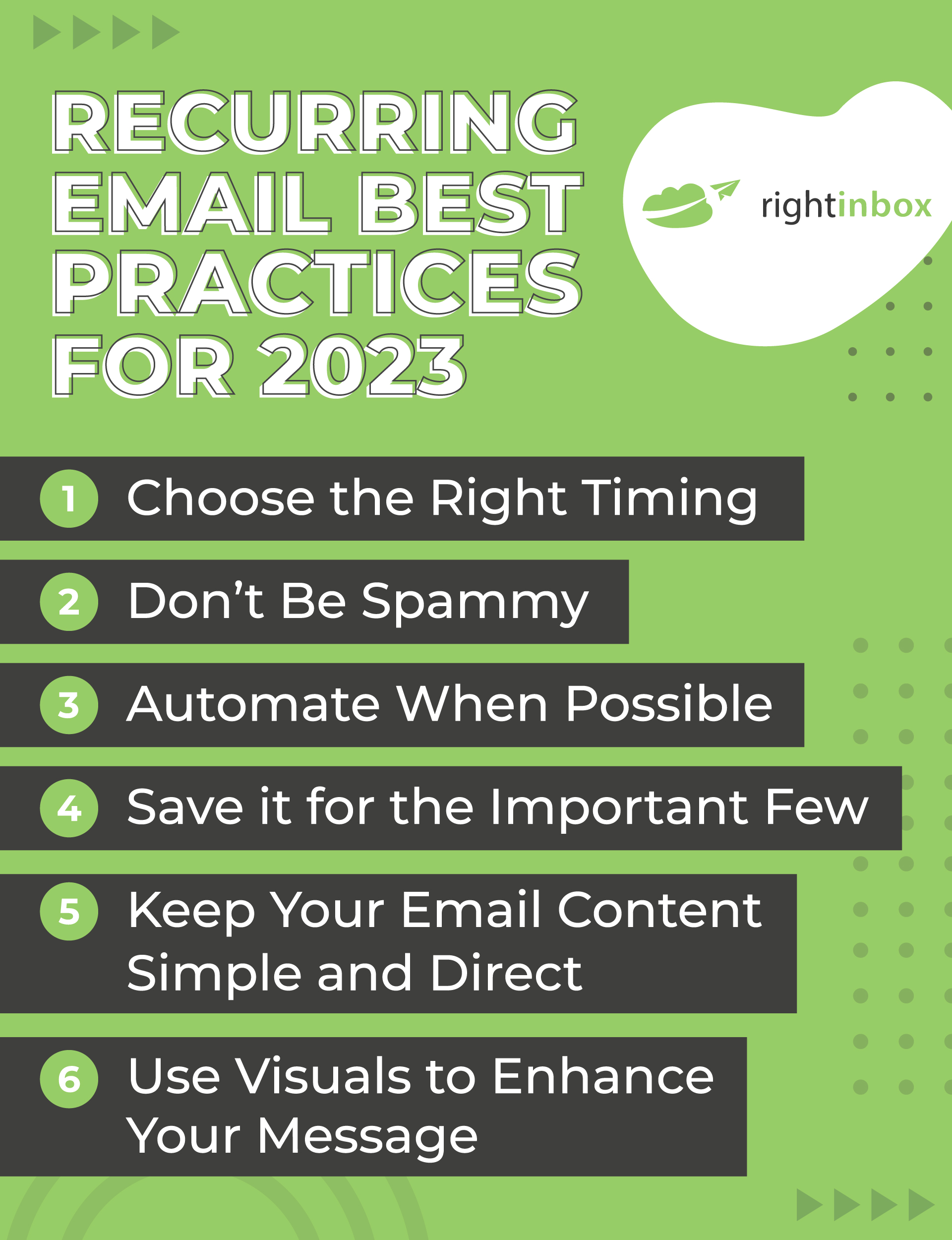 6 Recurring Email Best Practices for 2023