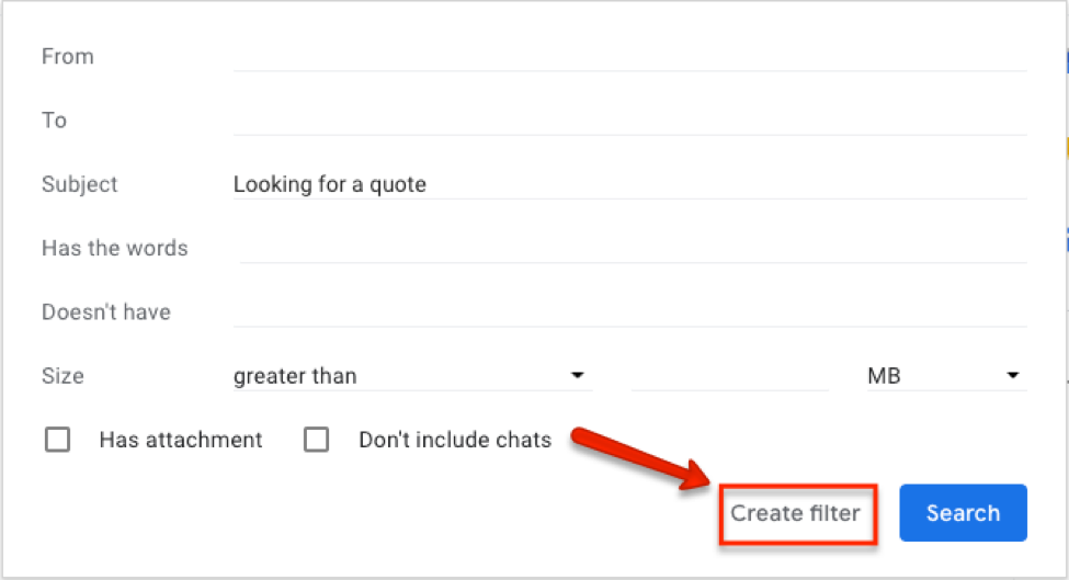 Gmail reply in new chat