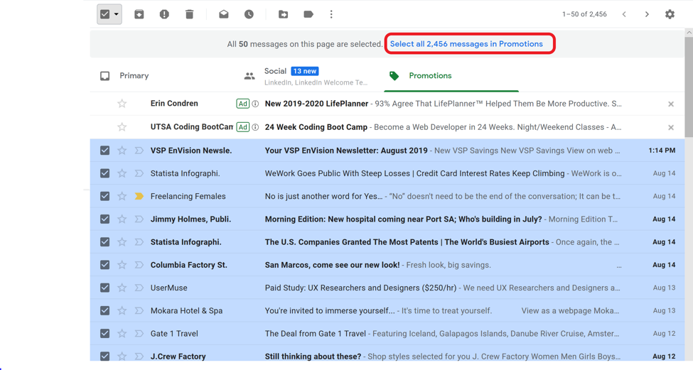 How To Delete All Emails On Gmail Screenshots Included