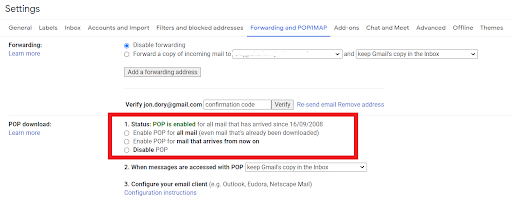 Gmail POP Settings - Everything You to Know