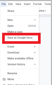 Swapping Microsoft Word for Google Docs? 8 Simple Tips to Help You Get  Started