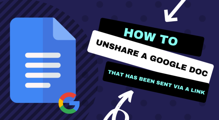 how to unshare a google doc