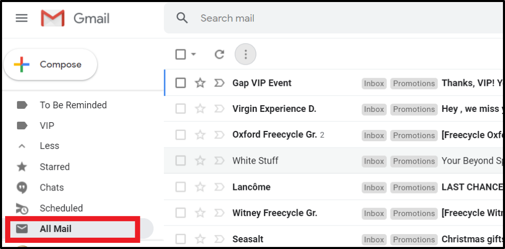 How to Retrieve Archived Emails in Gmail