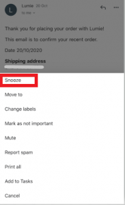 gmail snooze problem gmail snooze problem