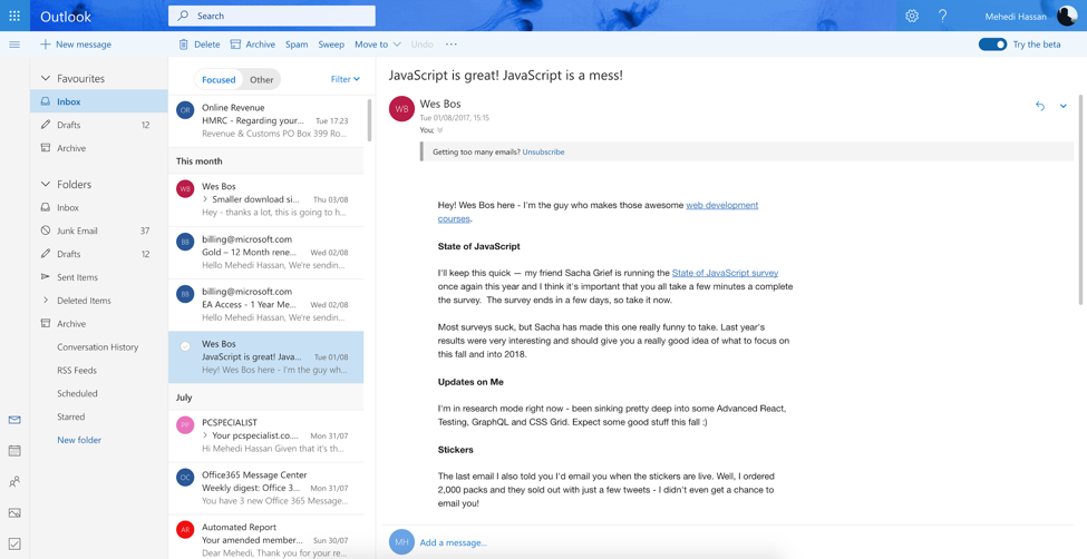Is Outlook email better?