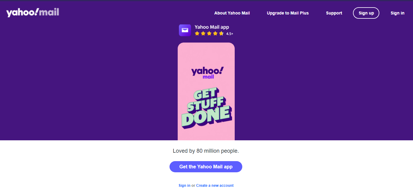 Ad-free email and a whole lot more with Yahoo Mail Plus - Sign up