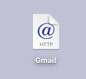 Gmail desktop shortcut