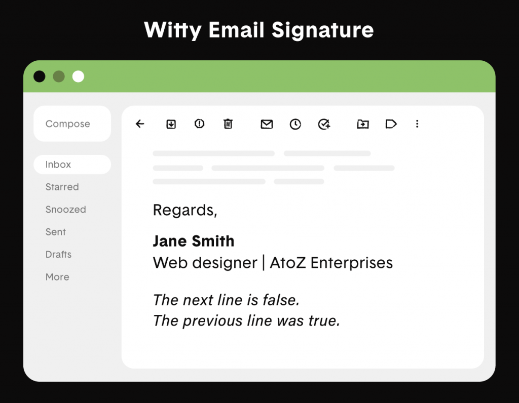 101 Funny Email Signatures For Witty Professionals - Right Inbox